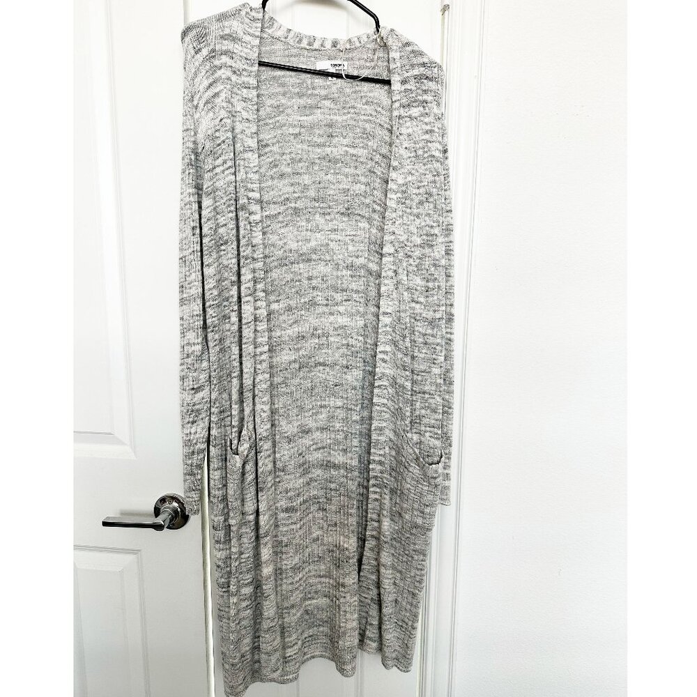 Women's Sonoma Long Light Grey Cardigan